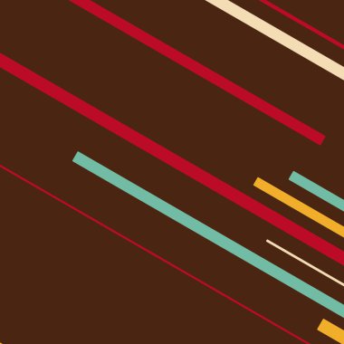 Rastgele Renk akış çizgileri resimlemesi