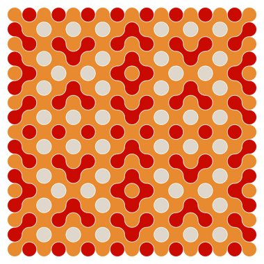 Çokrenkli kiremit bağlantı illüstrasyonuName