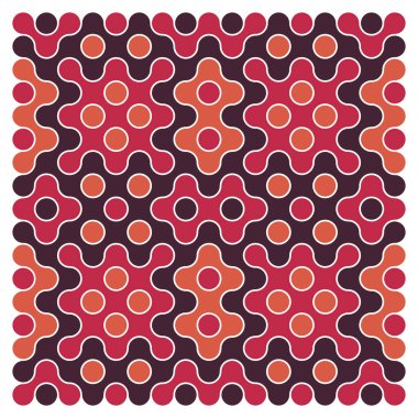 Çokrenkli kiremit bağlantı illüstrasyonuName