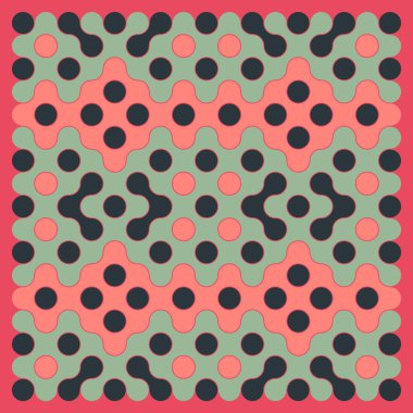 Çokrenkli kiremit bağlantı illüstrasyonuName