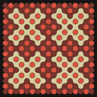 Çokrenkli kiremit bağlantı illüstrasyonuName