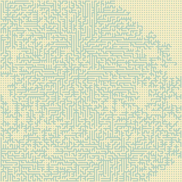 Иллюстрация Реализации Сетевой Визуализации Алгоритма Альберта Ласло Барабаси — стоковый вектор