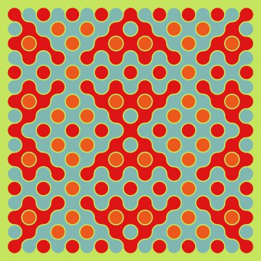 Çokrenkli kiremit bağlantı illüstrasyonuName