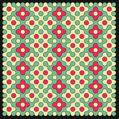 Çokrenkli kiremit bağlantı illüstrasyonuName