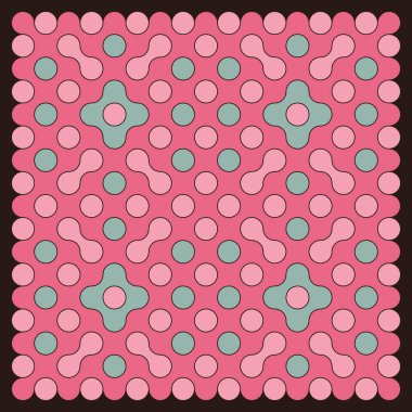 Çokrenkli kiremit bağlantı illüstrasyonuName