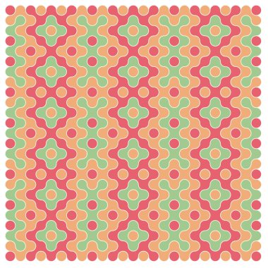 Çokrenkli kiremit bağlantı illüstrasyonuName