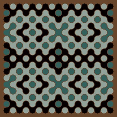 Çokrenkli kiremit bağlantı illüstrasyonuName