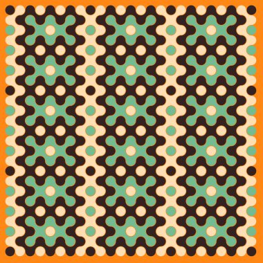 Çokrenkli kiremit bağlantı illüstrasyonuName