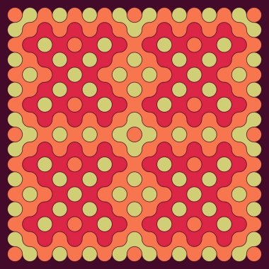 Çokrenkli kiremit bağlantı illüstrasyonuName