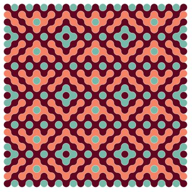 Çokrenkli kiremit bağlantı illüstrasyonuName