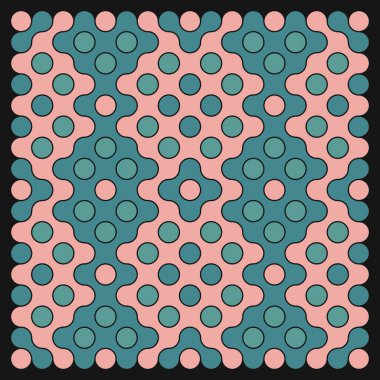 Çokrenkli kiremit bağlantı illüstrasyonuName