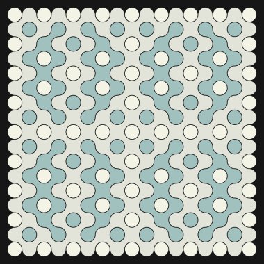 Çokrenkli kiremit bağlantı illüstrasyonuName