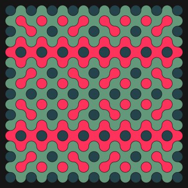 Çokrenkli kiremit bağlantı illüstrasyonuName