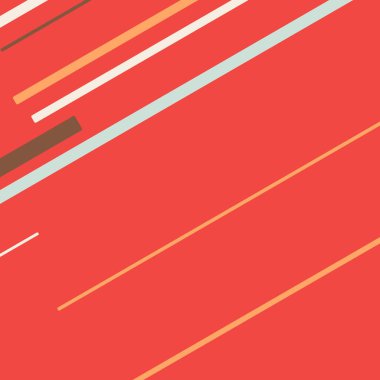 Rastgele Renk akış çizgileri resimlemesi