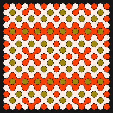 Çokrenkli kiremit bağlantı illüstrasyonuName