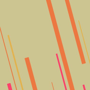 Rastgele Renk akış çizgileri resimlemesi