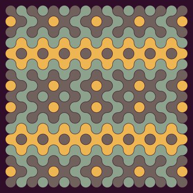 Çokrenkli kiremit bağlantı illüstrasyonuName