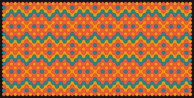 Çokrenkli kiremit bağlantı illüstrasyonuName