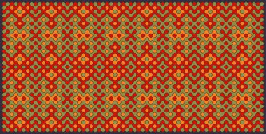 Çokrenkli kiremit bağlantı illüstrasyonuName