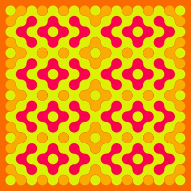 Çokrenkli kiremit bağlantı illüstrasyonuName