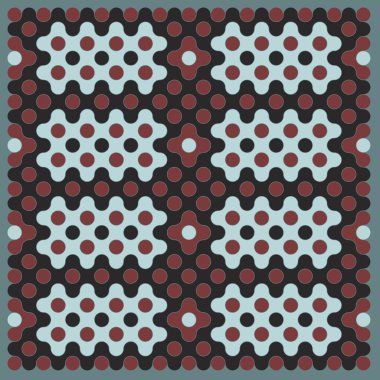 Çokrenkli kiremit bağlantı illüstrasyonuName