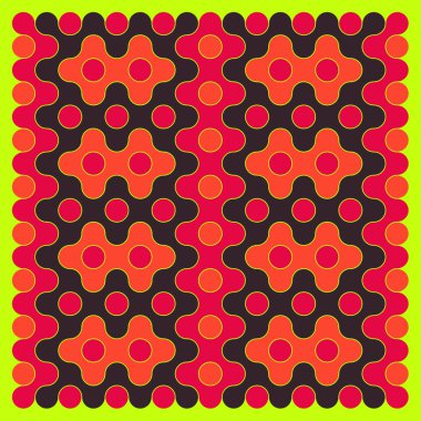 Çokrenkli kiremit bağlantı illüstrasyonuName