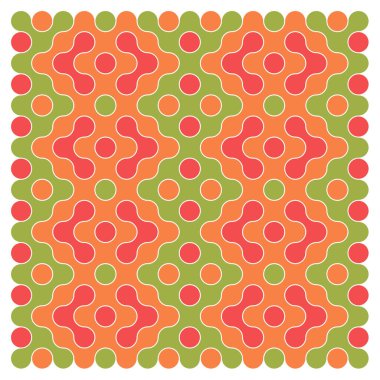 Çokrenkli kiremit bağlantı illüstrasyonuName