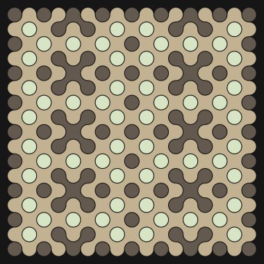 Çokrenkli kiremit bağlantı illüstrasyonuName