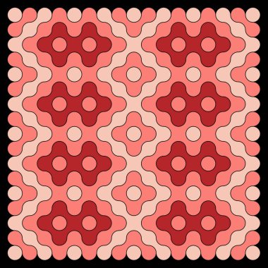 Çokrenkli kiremit bağlantı illüstrasyonuName