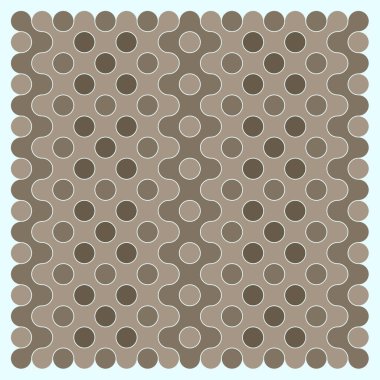 Çokrenkli kiremit bağlantı illüstrasyonuName