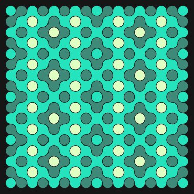 Çokrenkli kiremit bağlantı illüstrasyonuName