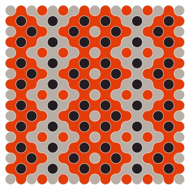 Çokrenkli kiremit bağlantı illüstrasyonuName