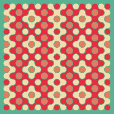 Çokrenkli kiremit bağlantı illüstrasyonuName