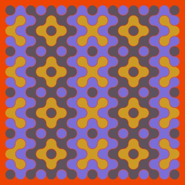 Çokrenkli kiremit bağlantı illüstrasyonuName