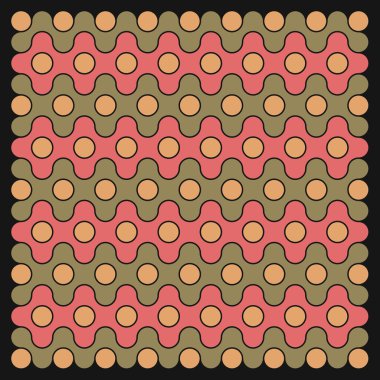 Çokrenkli kiremit bağlantı illüstrasyonuName