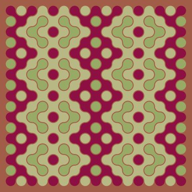 Çokrenkli kiremit bağlantı illüstrasyonuName