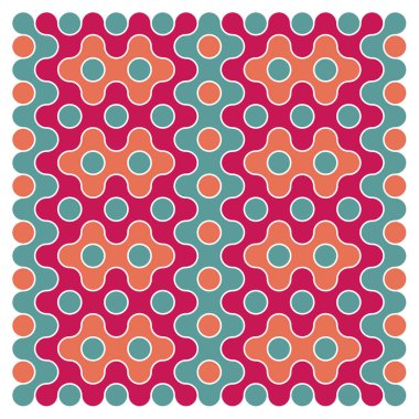 Çokrenkli kiremit bağlantı illüstrasyonuName