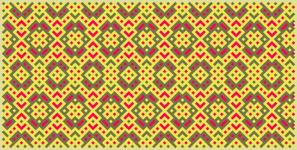 Illustrazione Dei Collegamenti Piastrelle Truchet Multicolore — Vettoriale Stock
