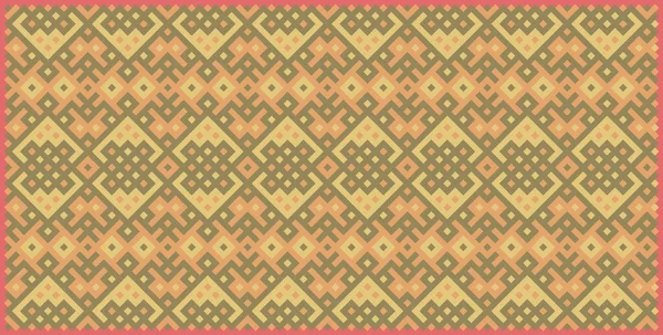 Multicolor Truchet Placare Conexiuni Ilustrare — Vector de stoc