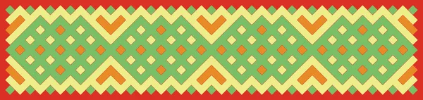 Multicolor Truchet Baldosas Conexiones Ilustración — Vector de stock