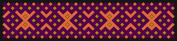 Multicolor Truchet Baldosas Conexiones Ilustración — Vector de stock