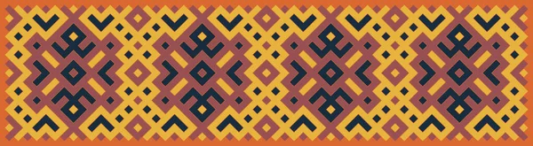 Multicolor Truchet Telha Conexões Ilustração — Vetor de Stock