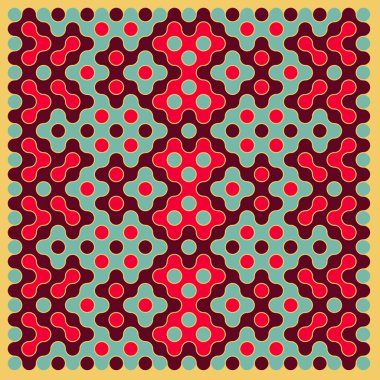 Çokrenkli kiremit bağlantı illüstrasyonuName