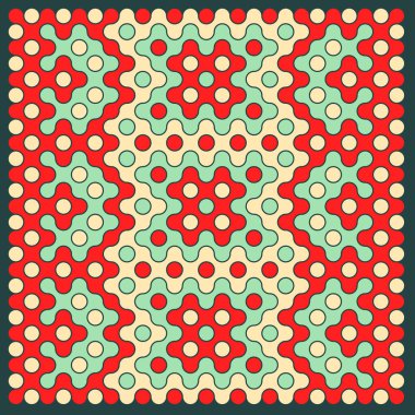 Çokrenkli kiremit bağlantı illüstrasyonuName