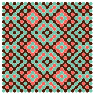 Çokrenkli kiremit bağlantı illüstrasyonuName