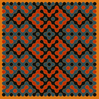 Çokrenkli kiremit bağlantı illüstrasyonuName