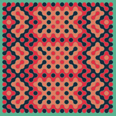 Çokrenkli kiremit bağlantı illüstrasyonuName