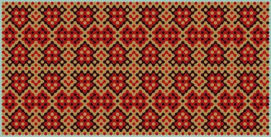 Çokrenkli kiremit bağlantı illüstrasyonuName