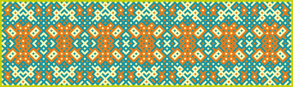 Multicolor truchet tiling connections illustration