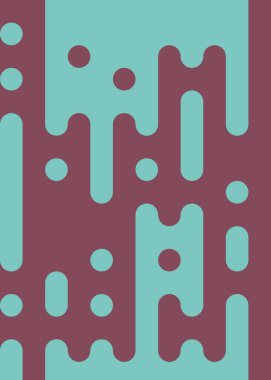 Soyut Yuvarlak Renk Çizgileri Yarım Tonlu Geçiş Arkaplan Resimlemesi